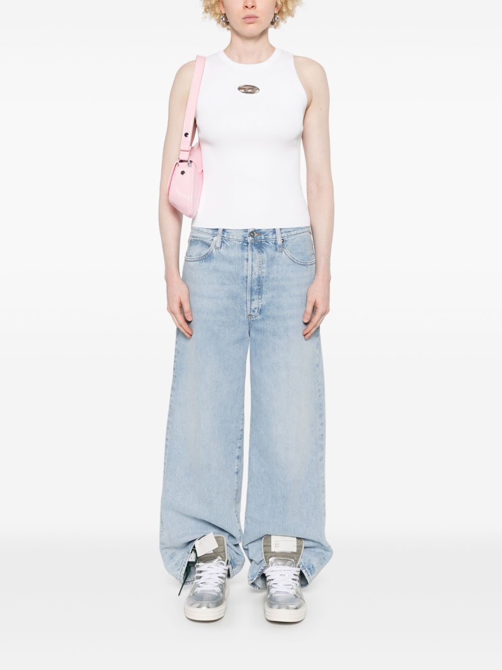 wide-leg jeans - 2