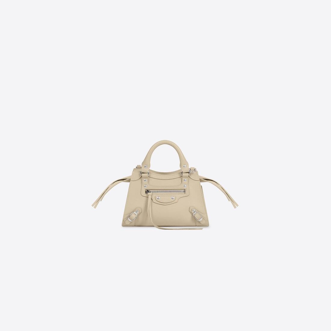 Women's Neo Classic Mini Handbag in Cream - 1