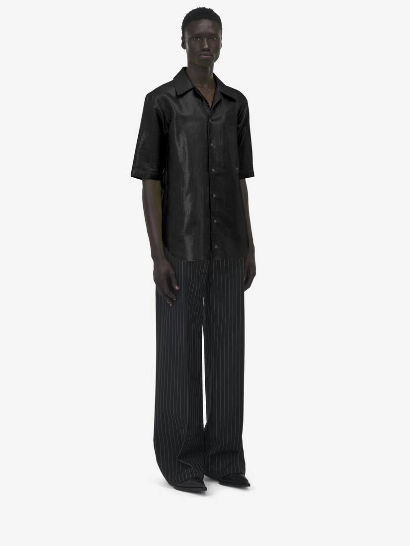 Silk Nylon Tarpaulin Shirt​ - 4