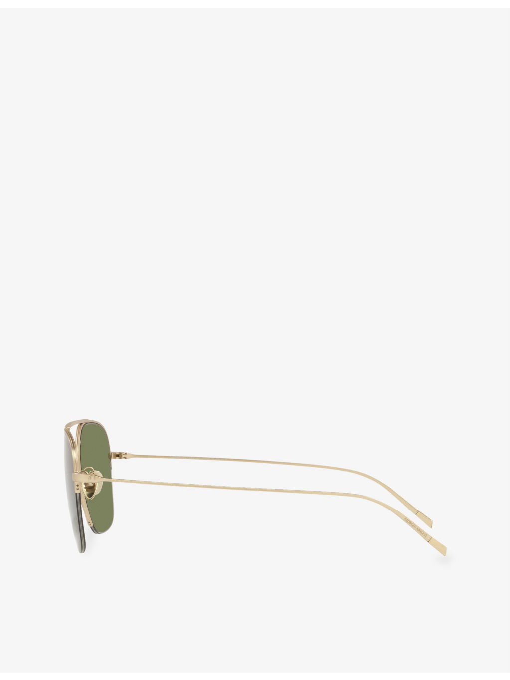 AR6124 pilot-frame metal sunglasses - 3