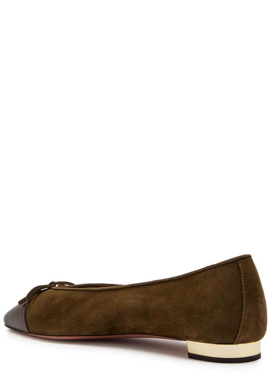 Aquazzura Gioia Suede Ballet Flats - 2