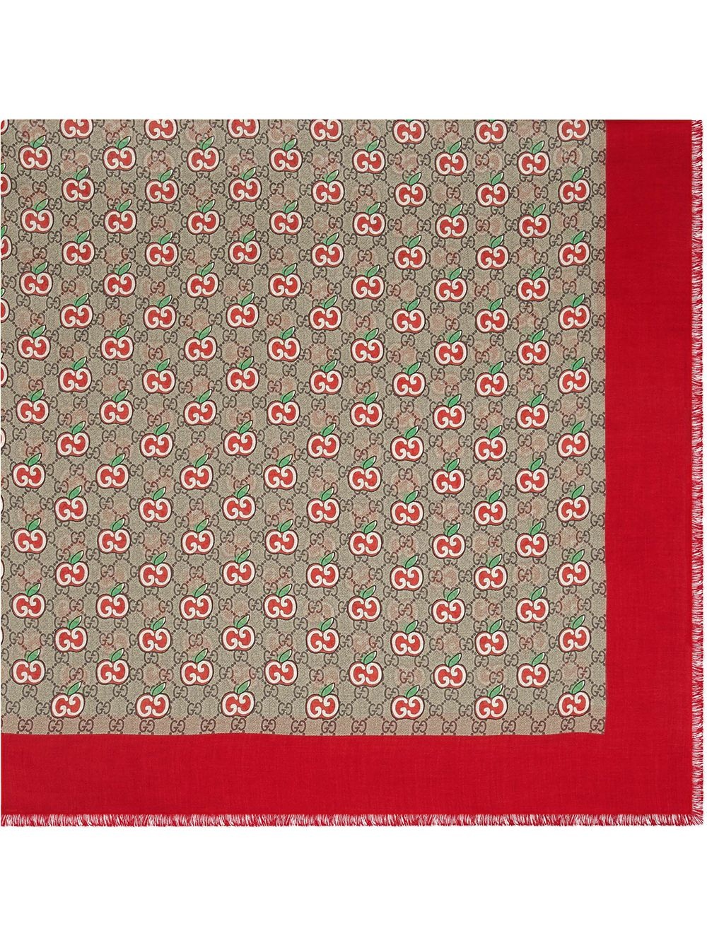 Chinese Valentine's day print shawl - 1