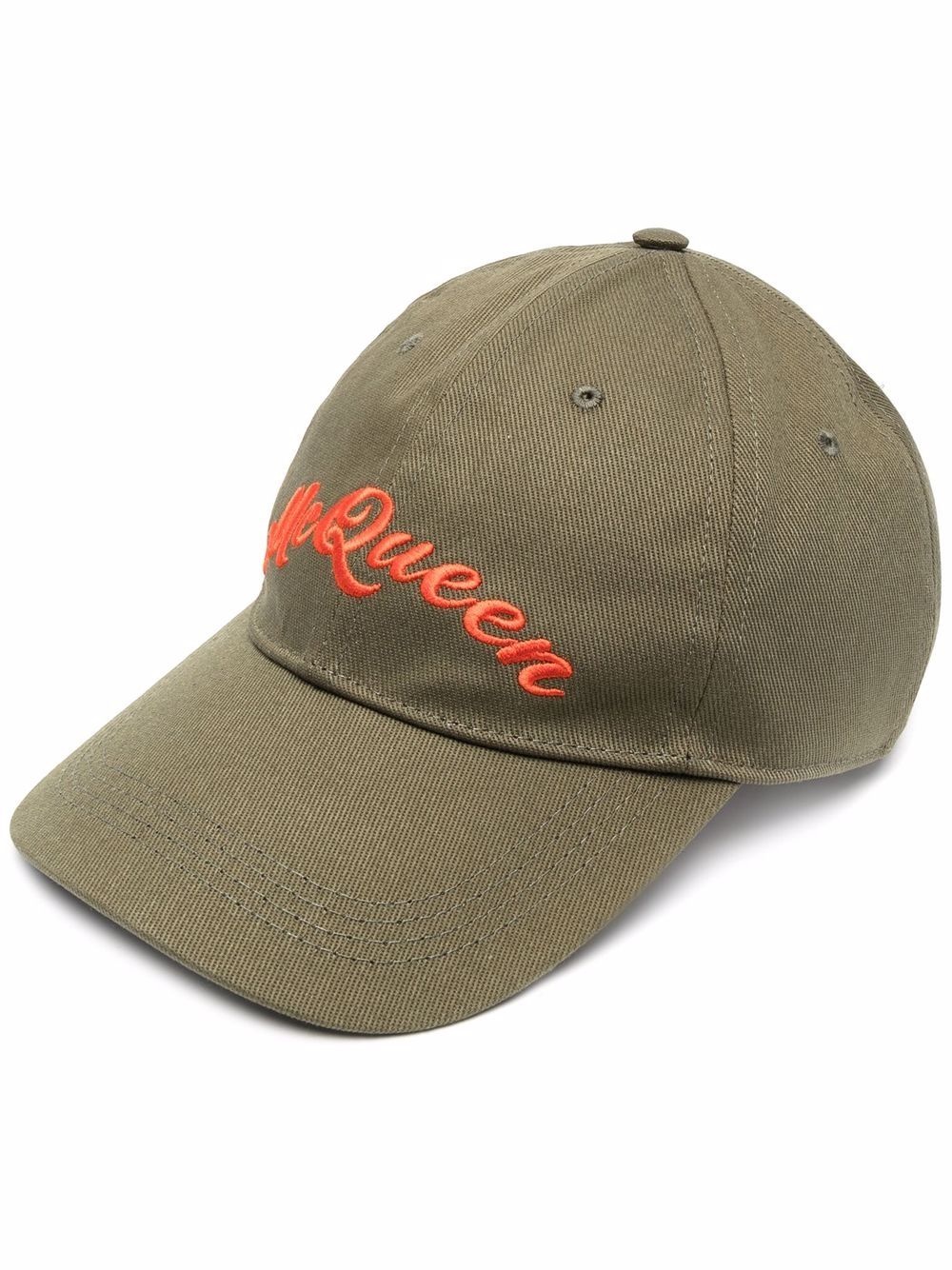 embroidered logo cap - 1