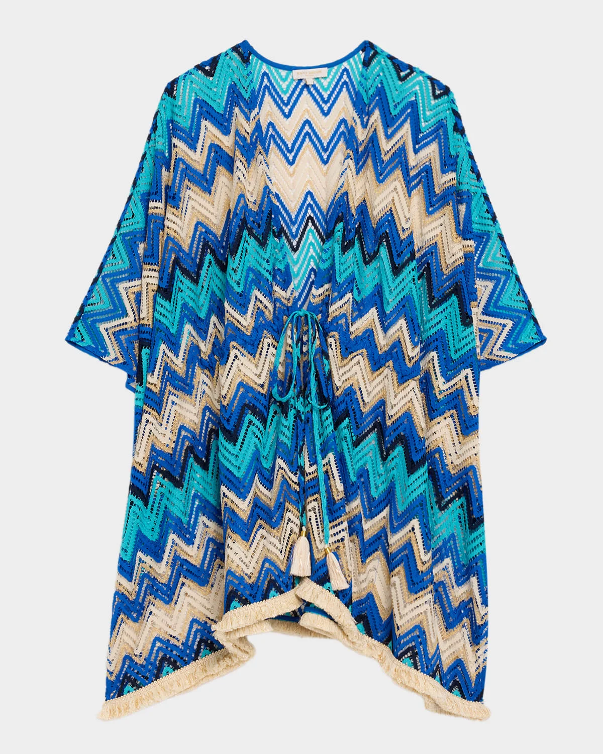 Chevron Lauryn Mini Dress Coverup - 1
