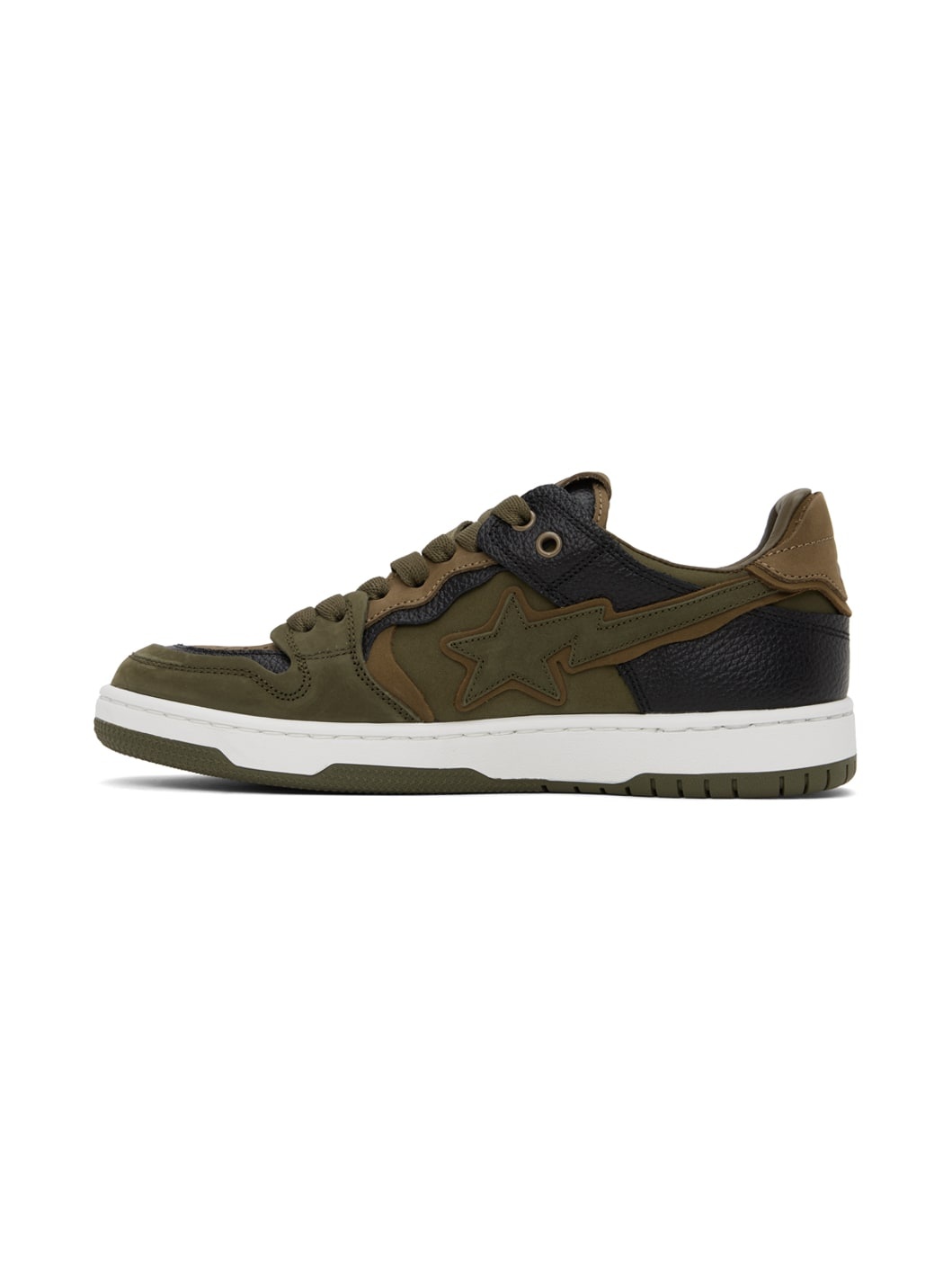 Green & Brown SK8 STA #6 M1 Sneakers - 3
