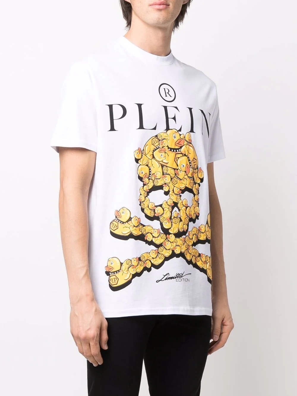 skull-print T-shirt - 4