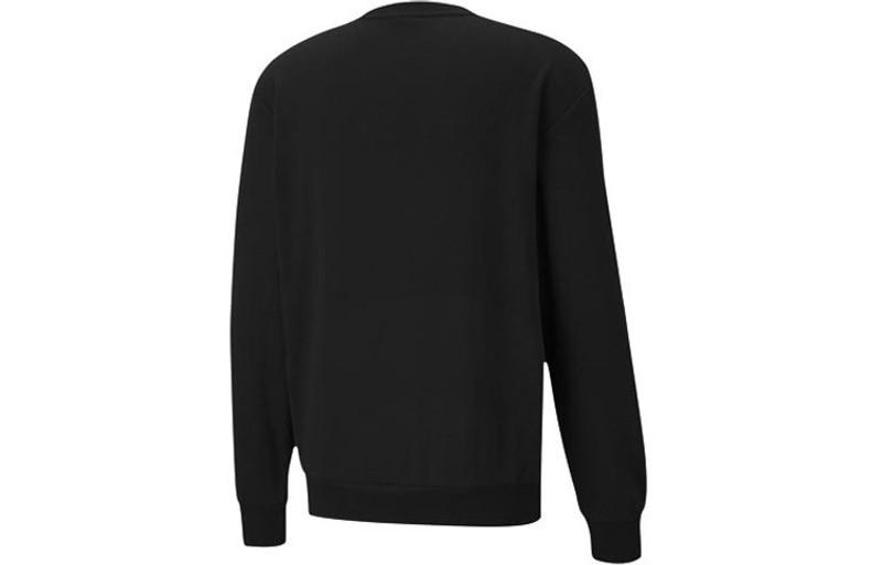 PUMA PUMA Rebel Long Sleeve Sweater 'Black White' 585272-01 outlook