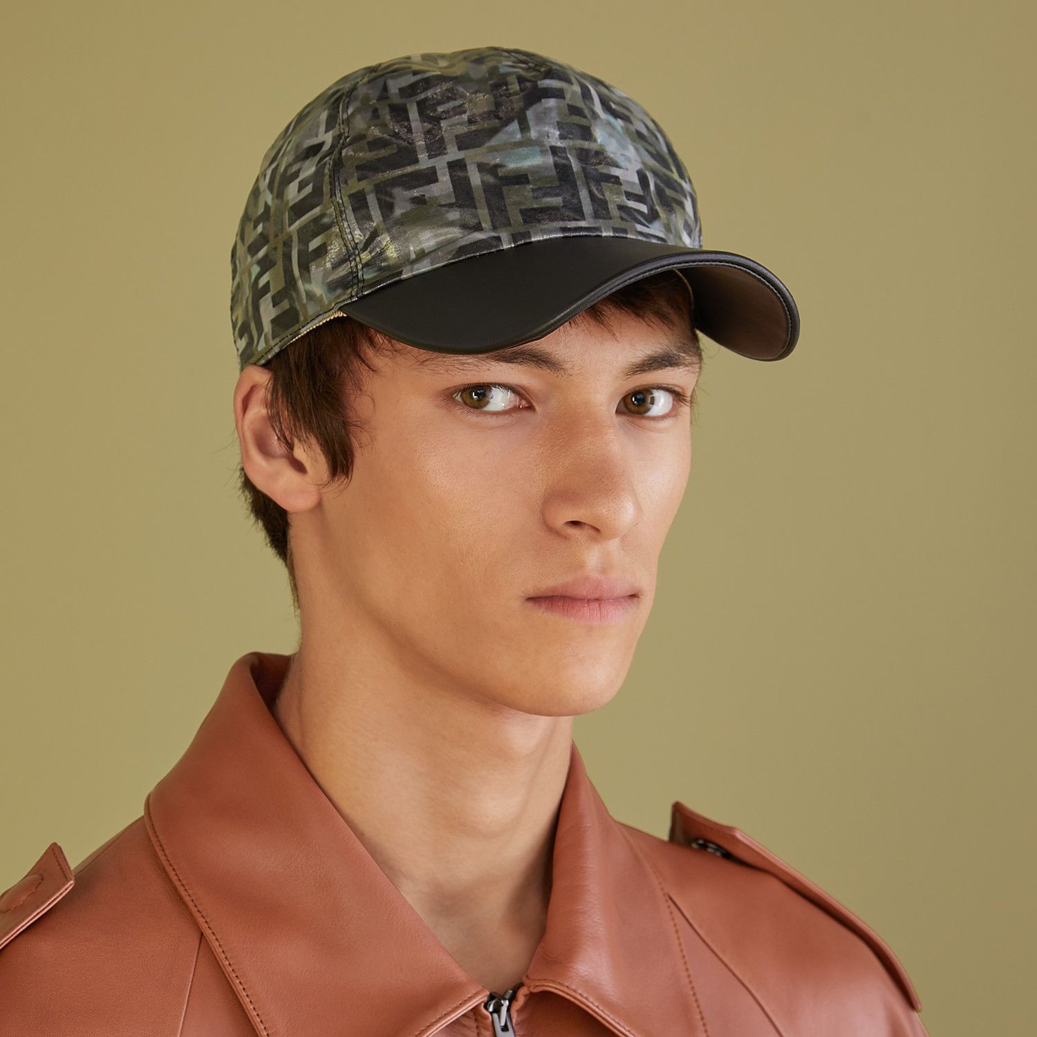 Multicolor nylon baseball cap - 3