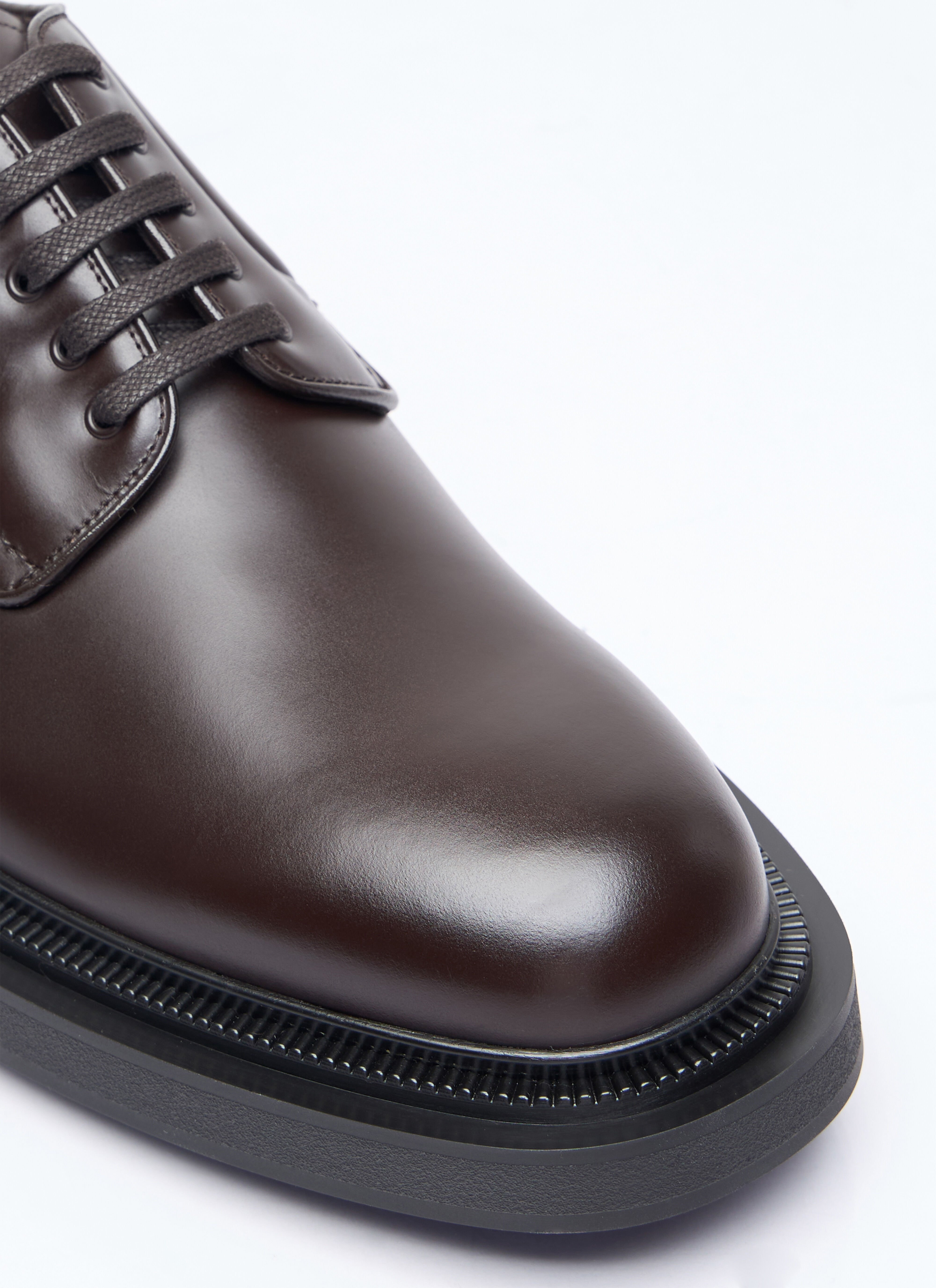 Leather Lace-Up Shoes - 2