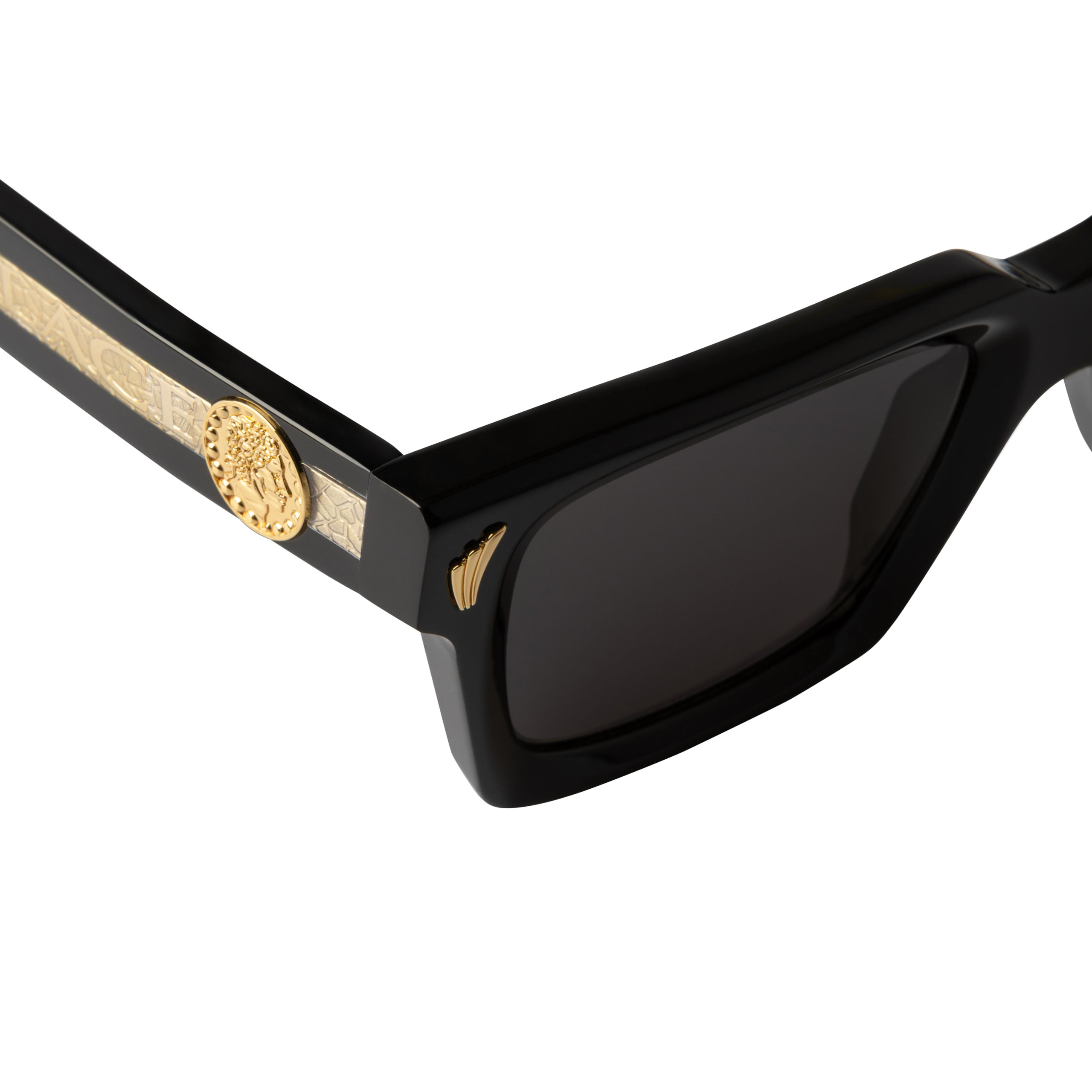 PALACE CUTLER AND GROSS MERCURY SQUARE SUNGLASSES BLACK - 3