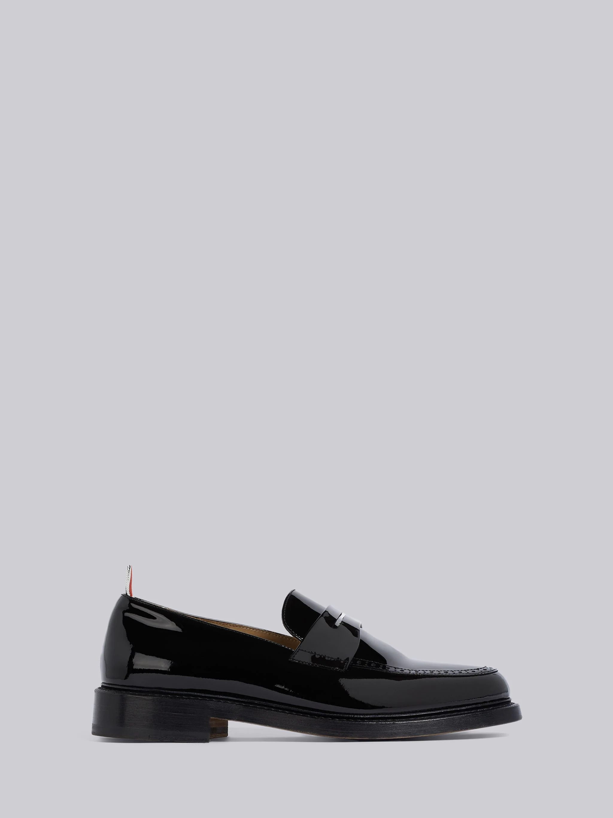 Black Patent Leather Penny Loafer - 1