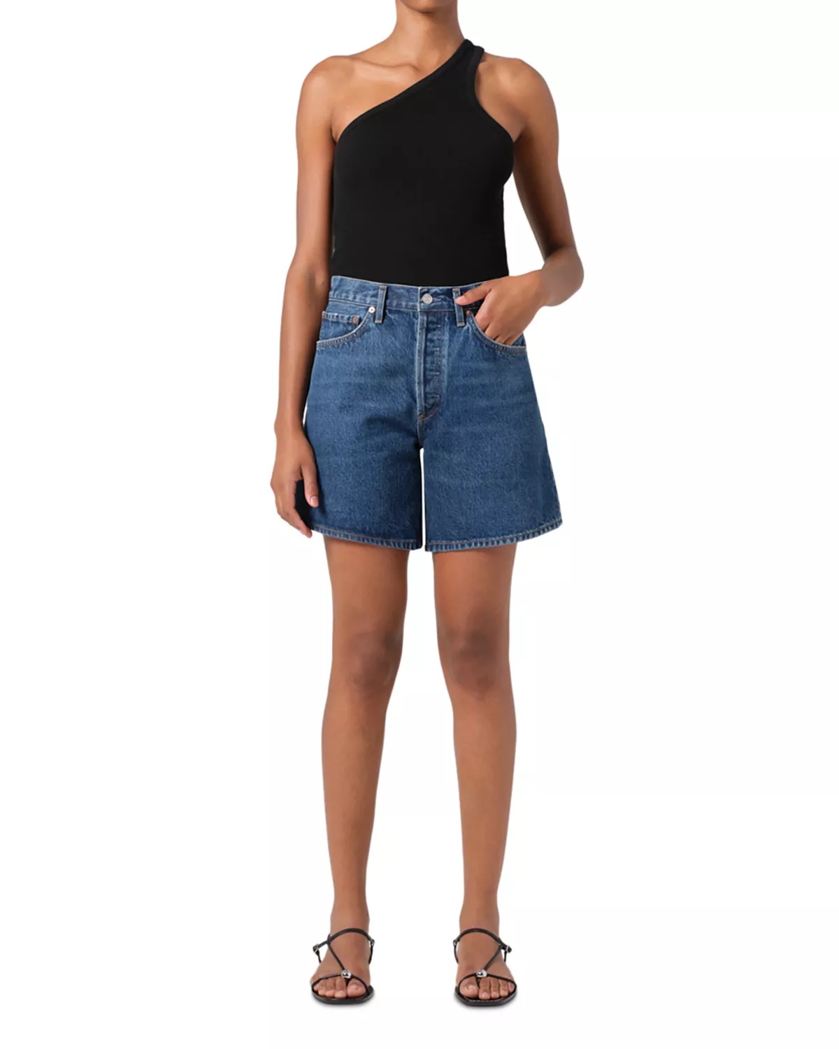 Dame High Rise Baggy Shorts - 2