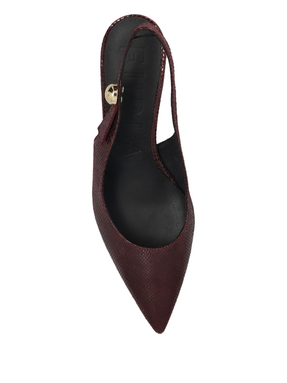 65mm leather heeled pumps - 4
