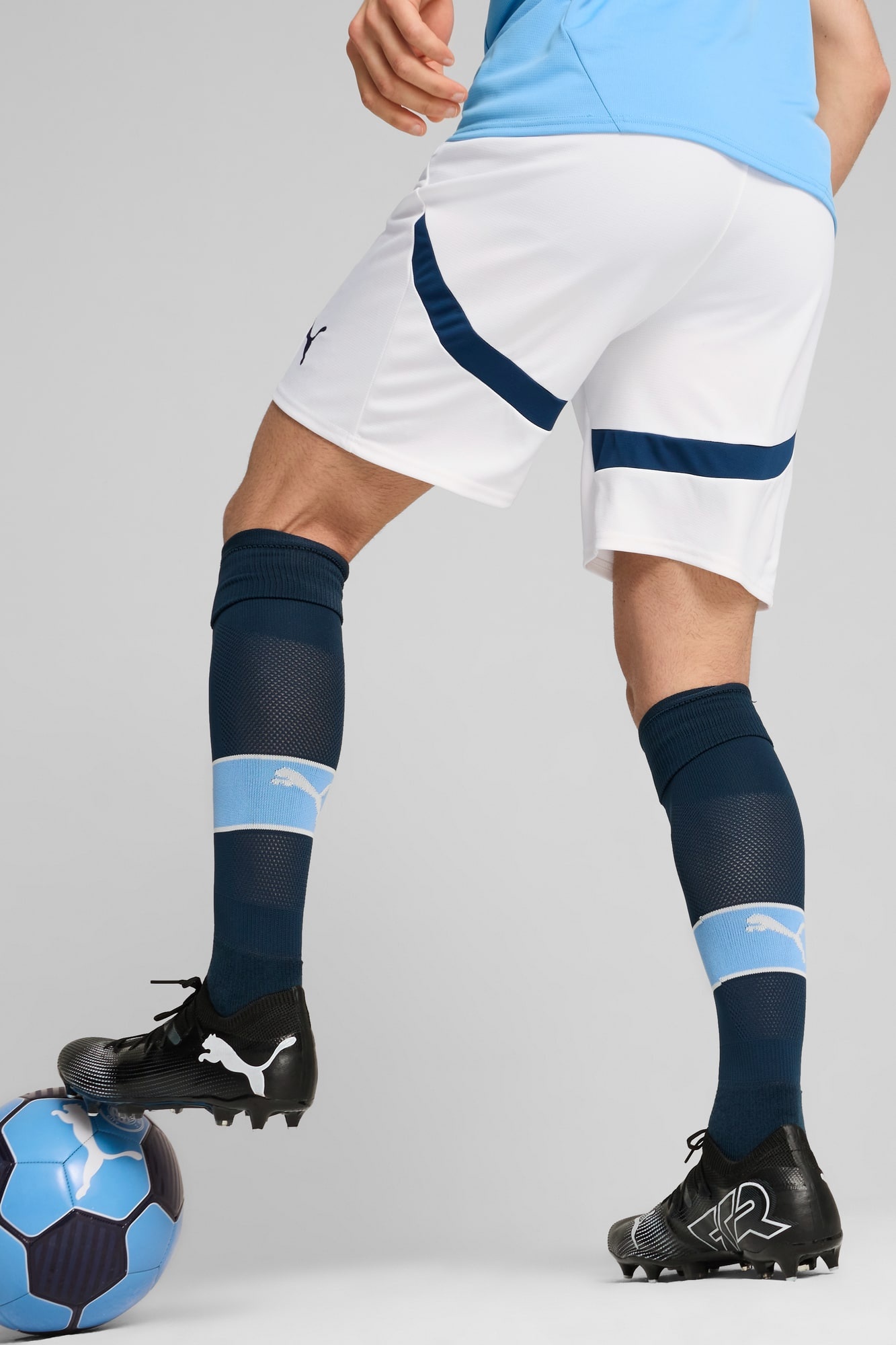 Manchester City 24/25 Men's Replica Soccer Shorts - 6