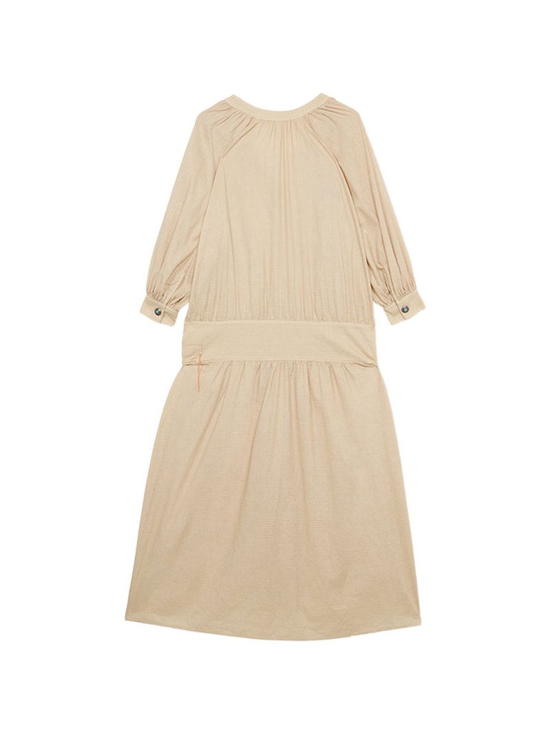 FORTELA Violet mandarin-collar maxi dress outlook