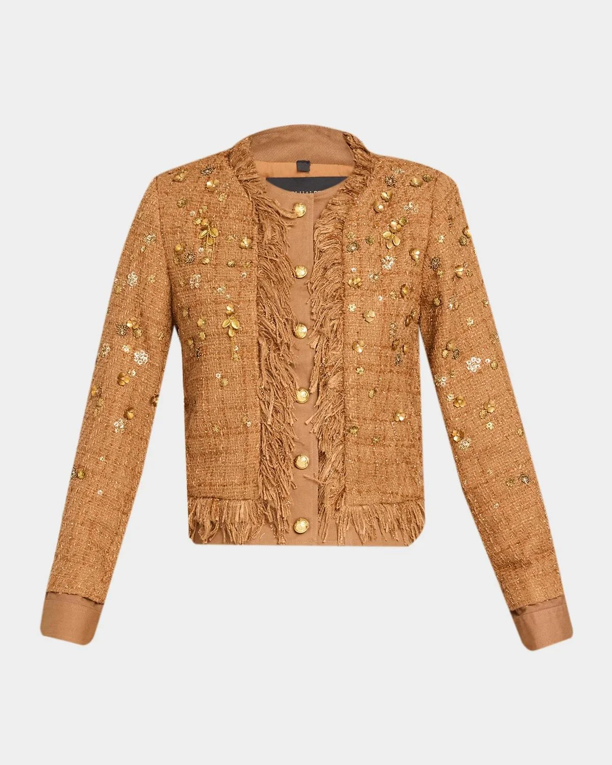 Marshall Embellished Tweed Jacket - 1