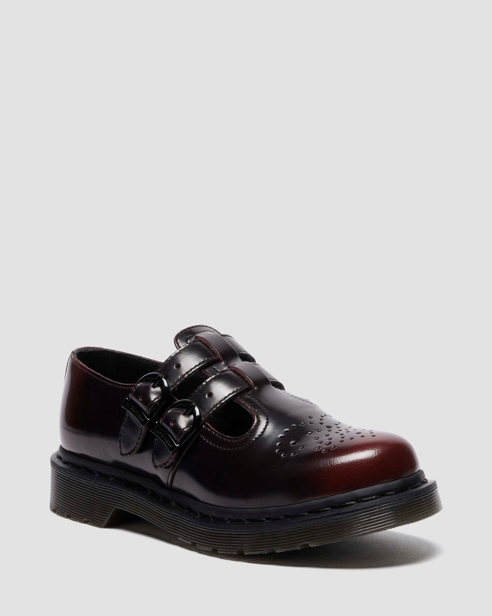 8065 ARCADIA RUB OFF LEATHER MARY JANE SHOES - 5