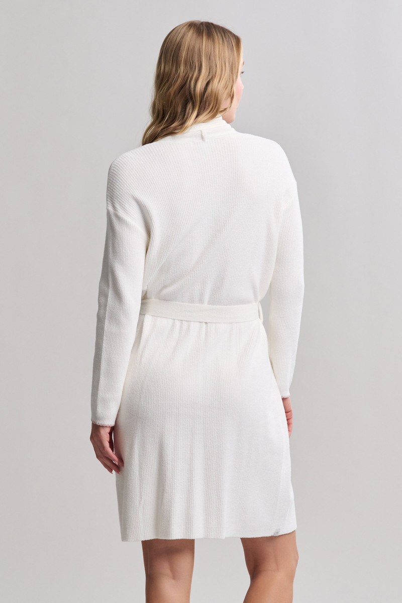 CozyChic Ultra Lite® Contrast Scallop Ribbed Robe 3