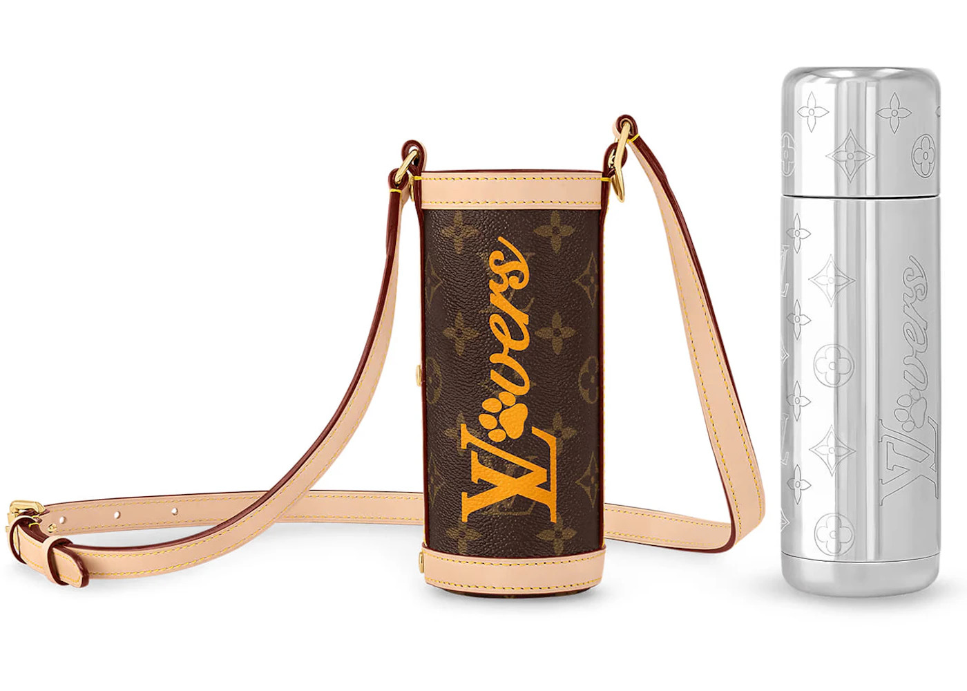 Louis Vuitton Flask Holder LV Vers Monogram - 3