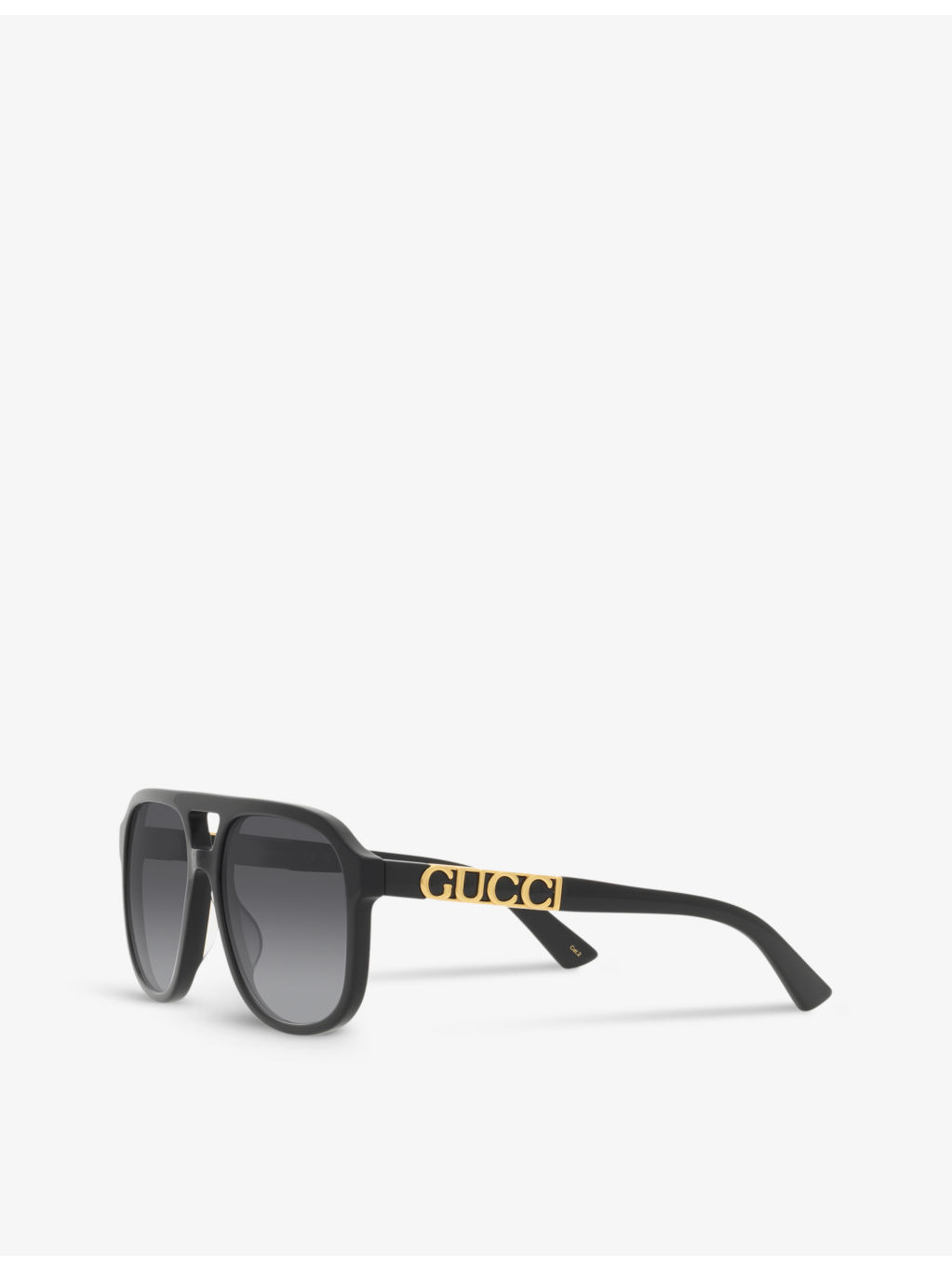 GC001933 logo-embellished pilot-frame acetate sunglasses - 3