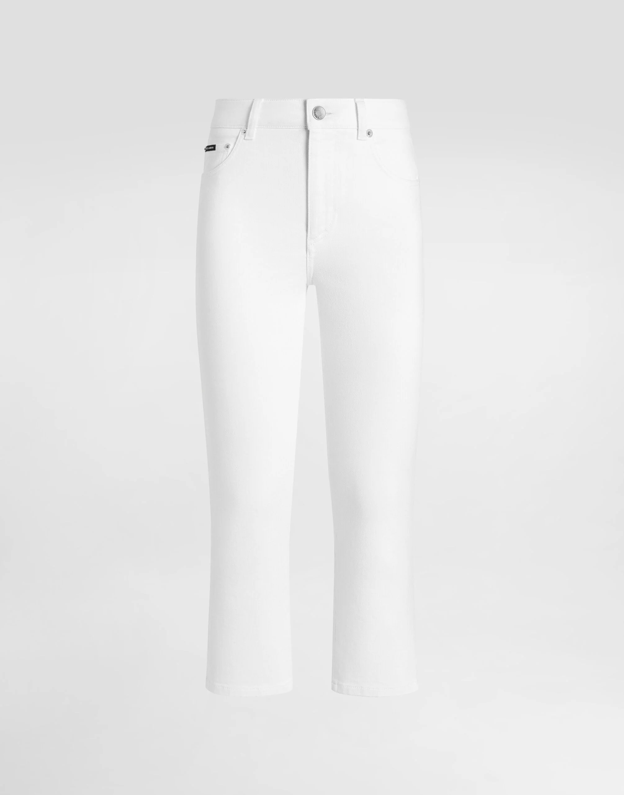 5-pocket denim trousers - 1