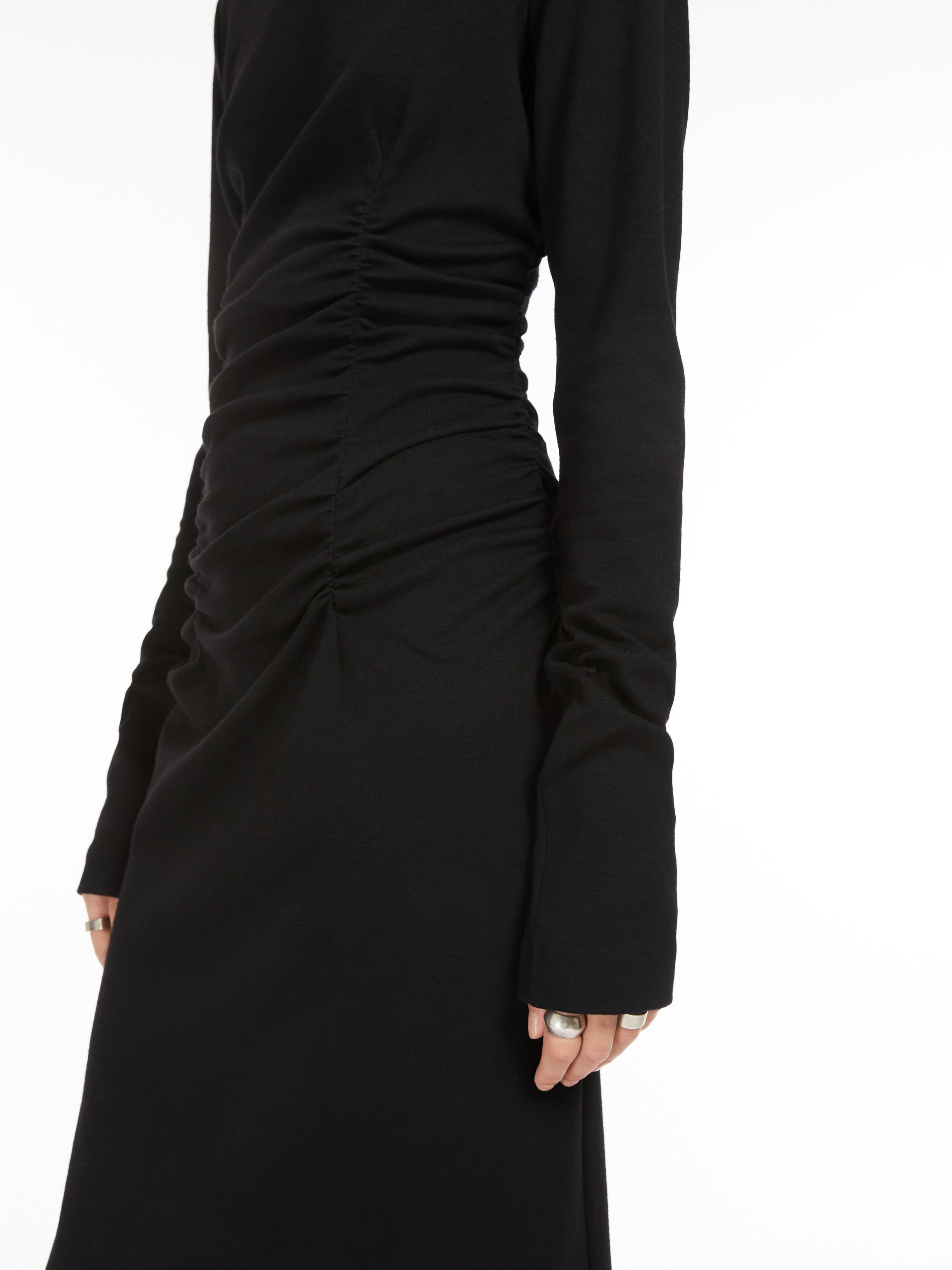 ACLINE Gathered jersey dress - 5