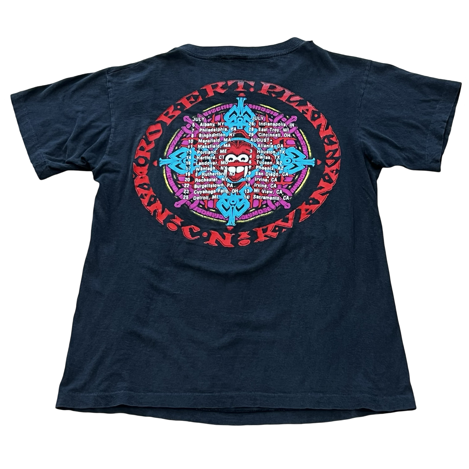 Final Blow - Vintage Robert Plant 1990 Tour T-Shirt SZ M - 5