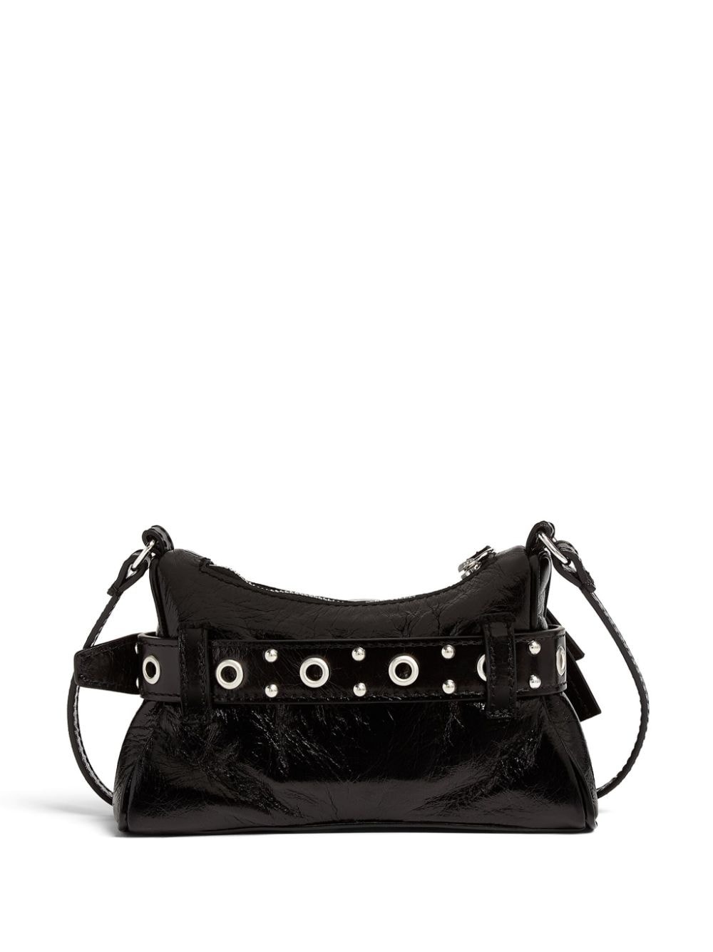 Gothic leather shoulder bag - 2