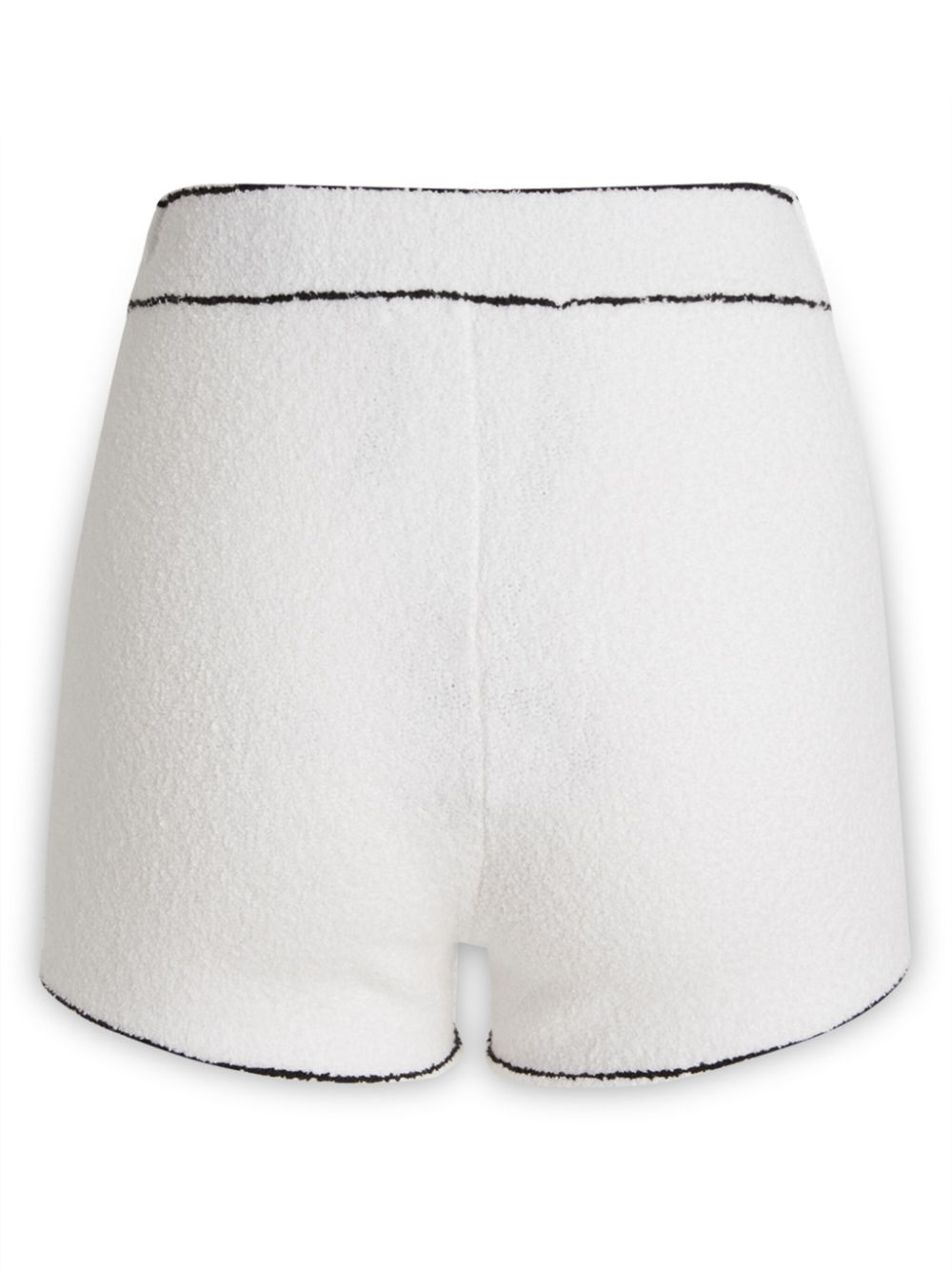 contrasting-trim shorts - 2