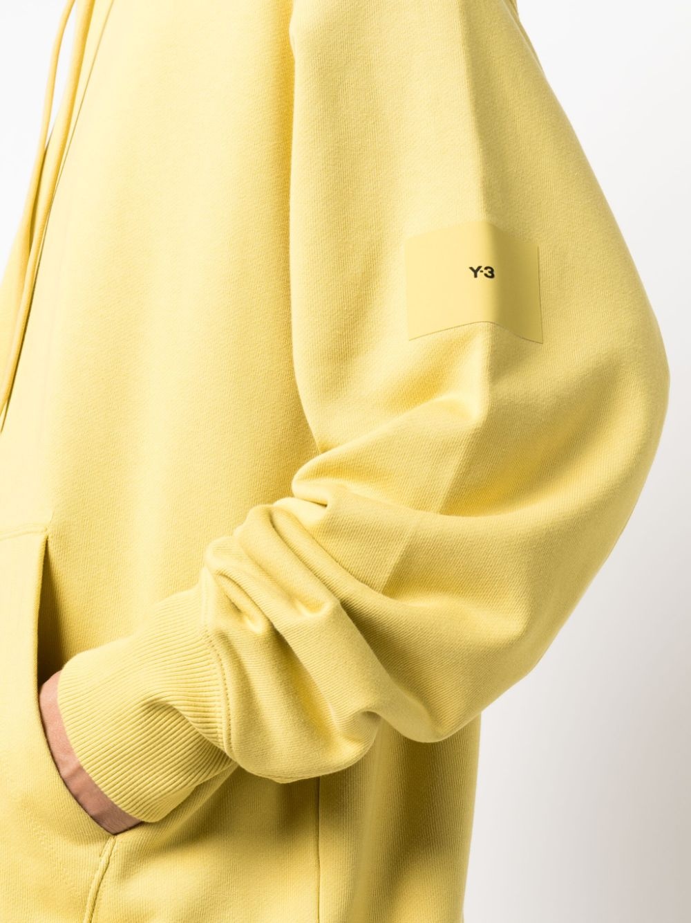 logo-print organic-cotton hoodie - 5