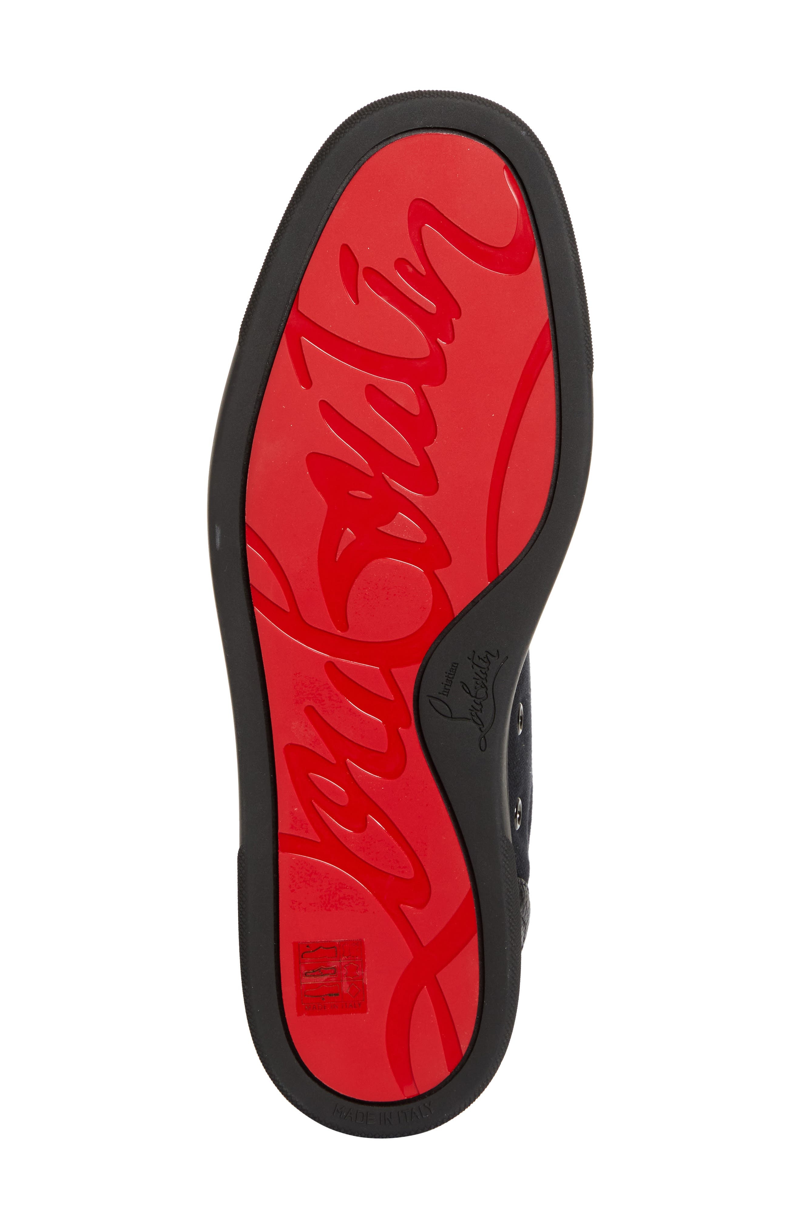 Christian Louboutin Retero Sneaker in Black at Nordstrom - 6