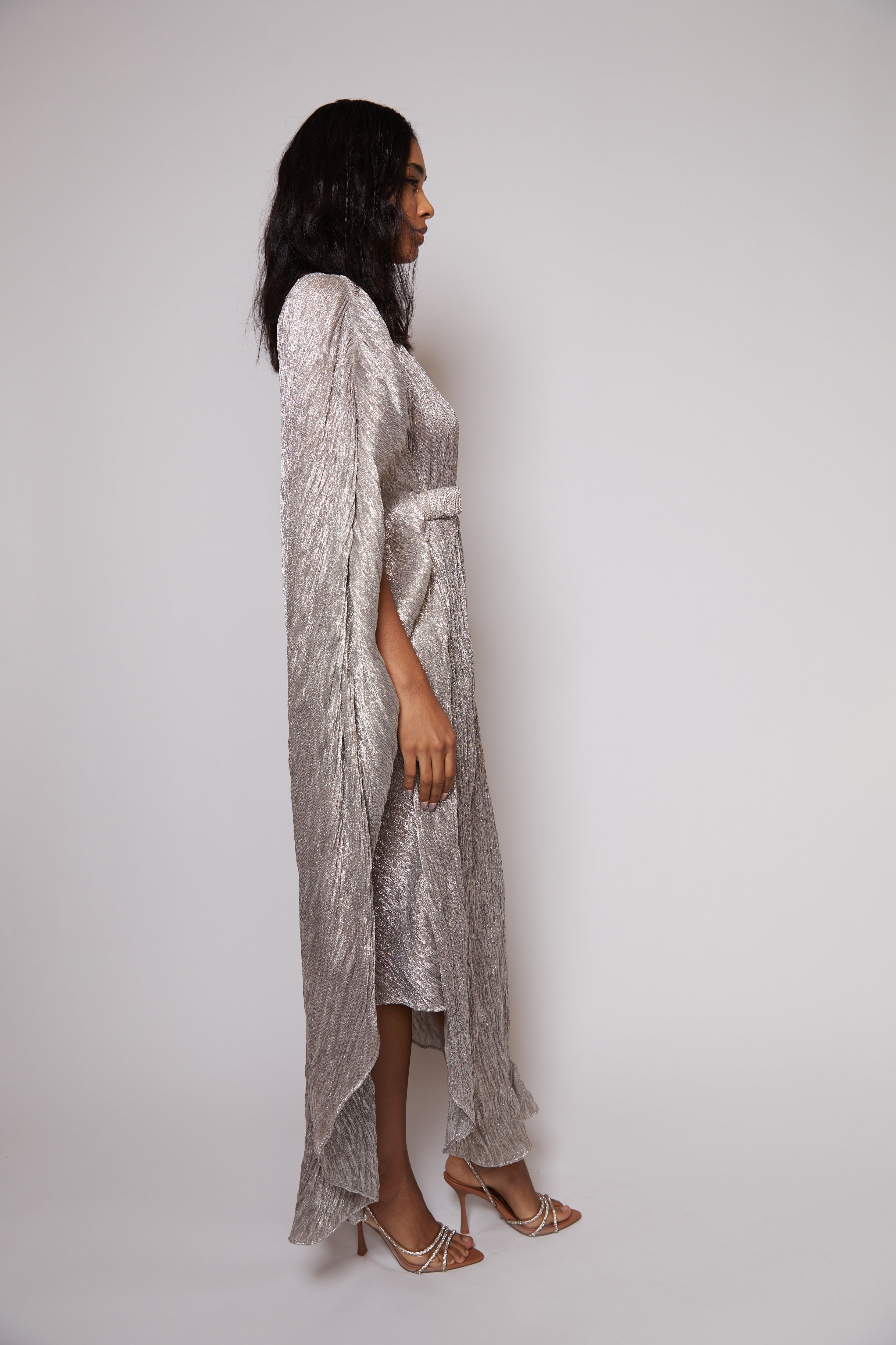 Look Thirteen: Metallic Kaftan - 4