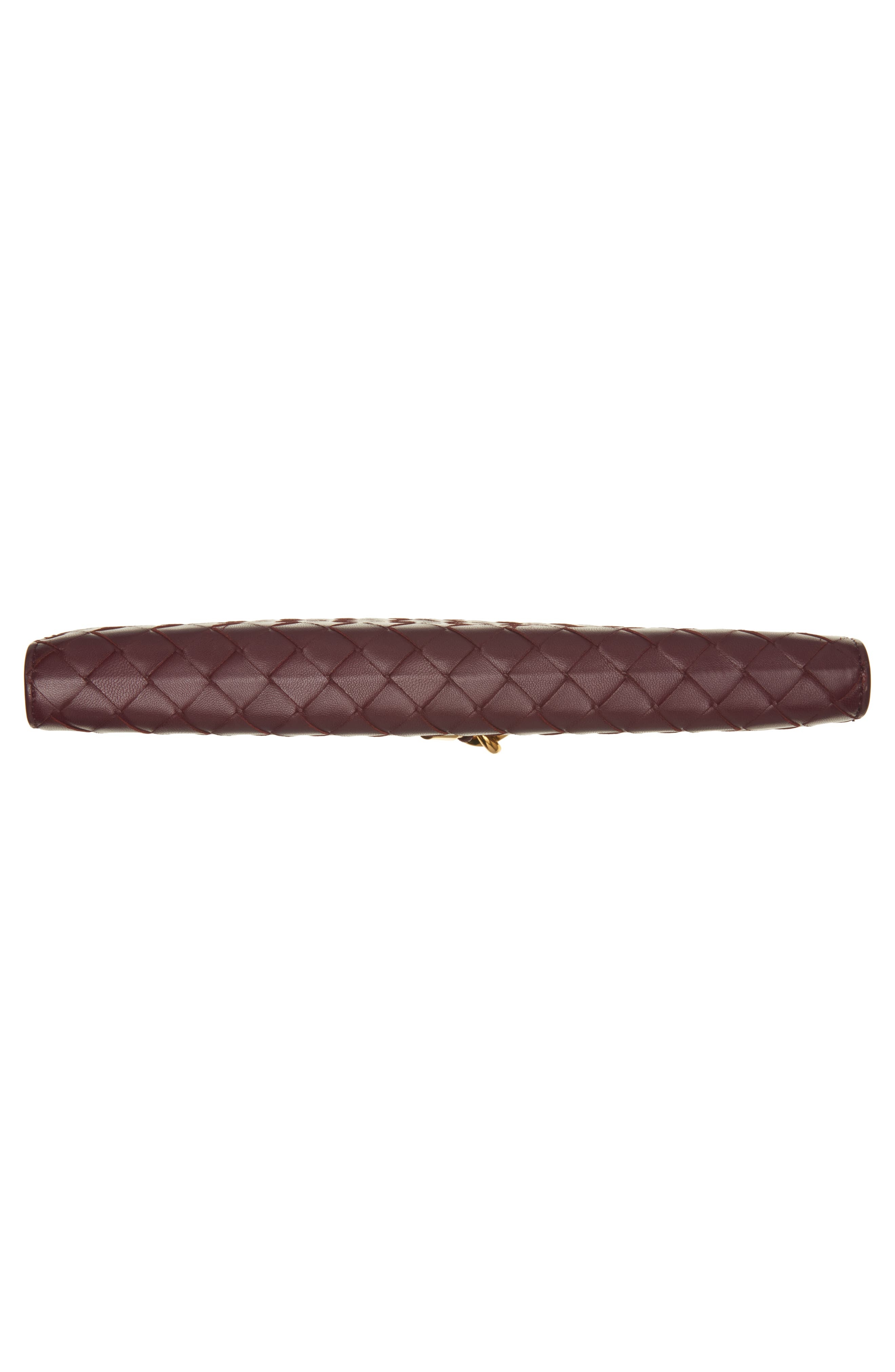 Bottega Veneta Long Andiamo Intrecciato Clutch Bag in 2250 Barolo-M Brass at Nordstrom - 6