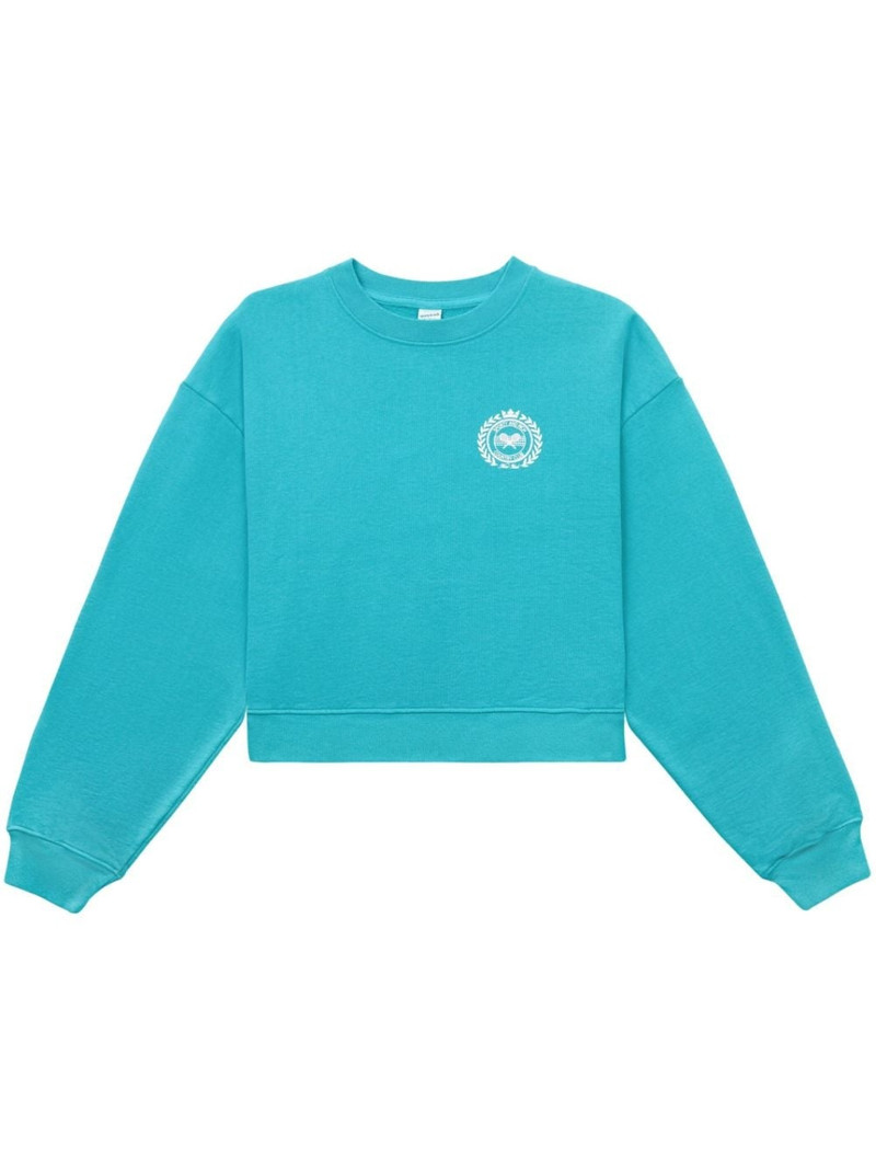 NY Country Club cropped sweatshirt 1