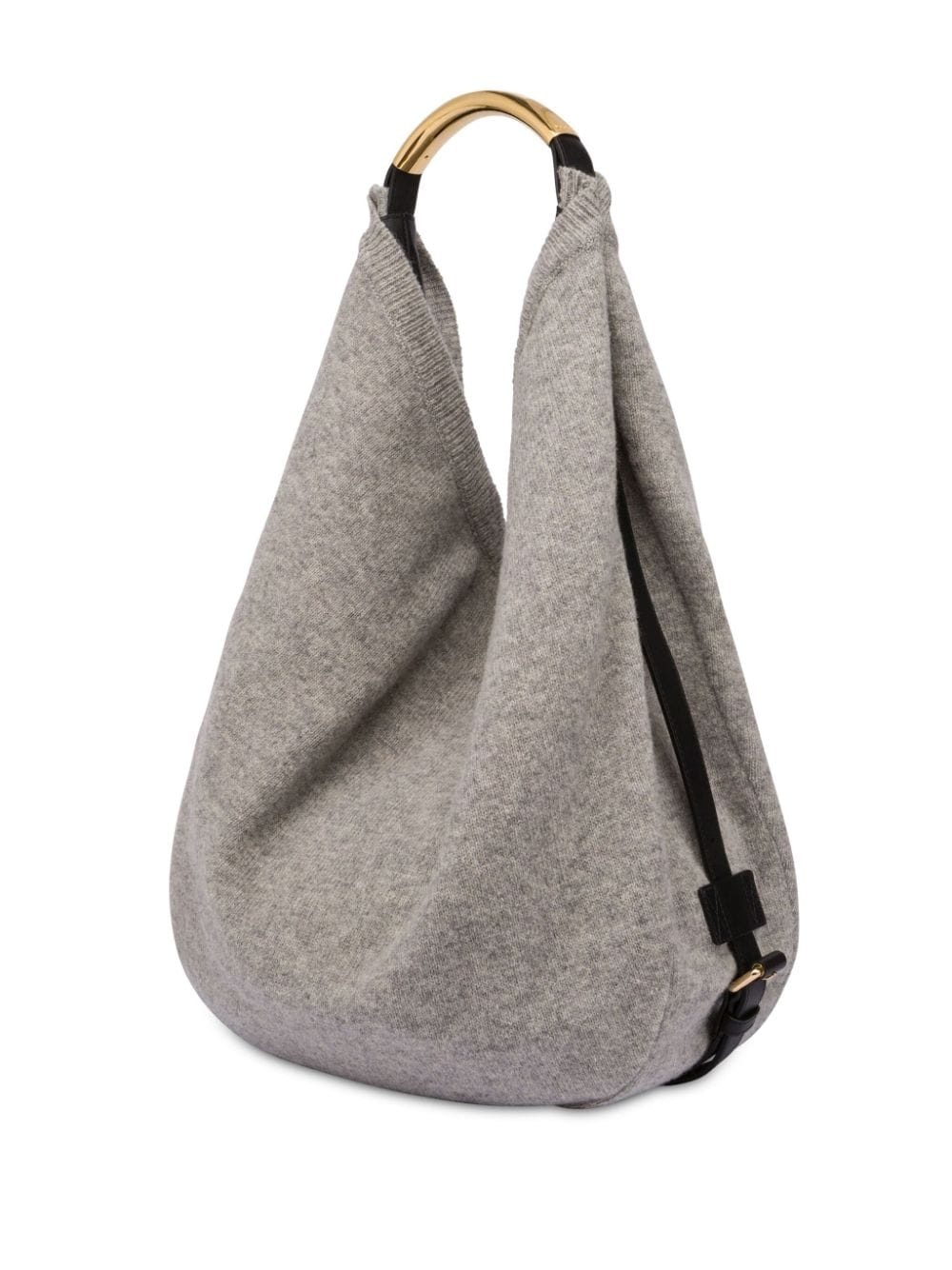 intarsia-knit logo tote bag - 2
