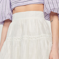 関税・送料込み!【国内発送】SANDRO Spiral Skater スカート CHANIA DRESS - SKY – ESYA