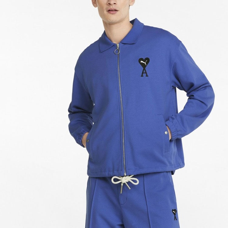 PUMA X Ami Track Full Zip Jacket 'Blue' 534066-93 - 3