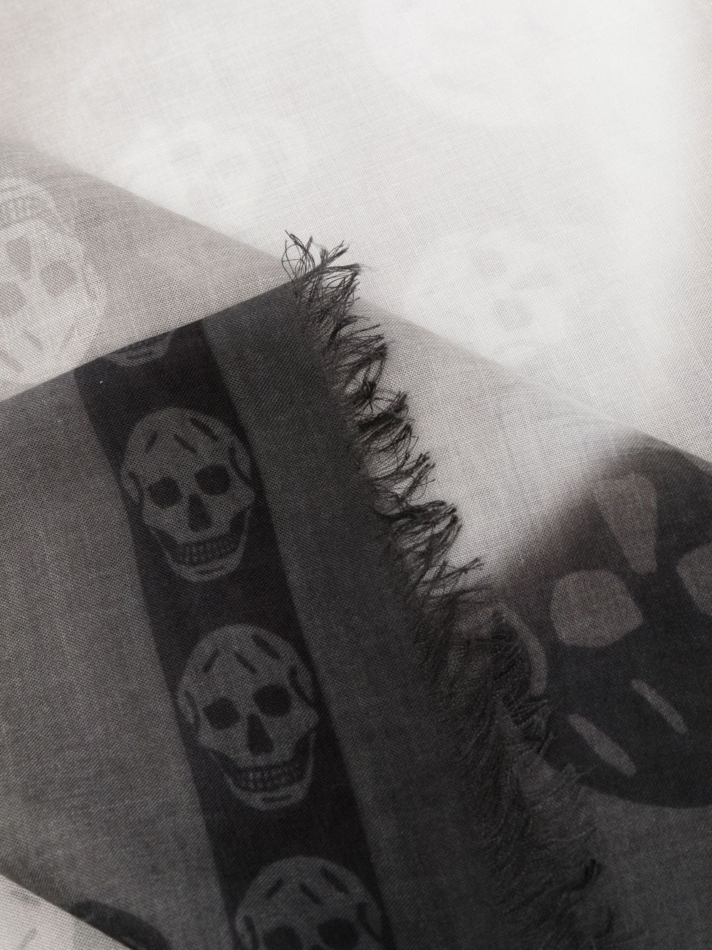 Skull print scarf - 2