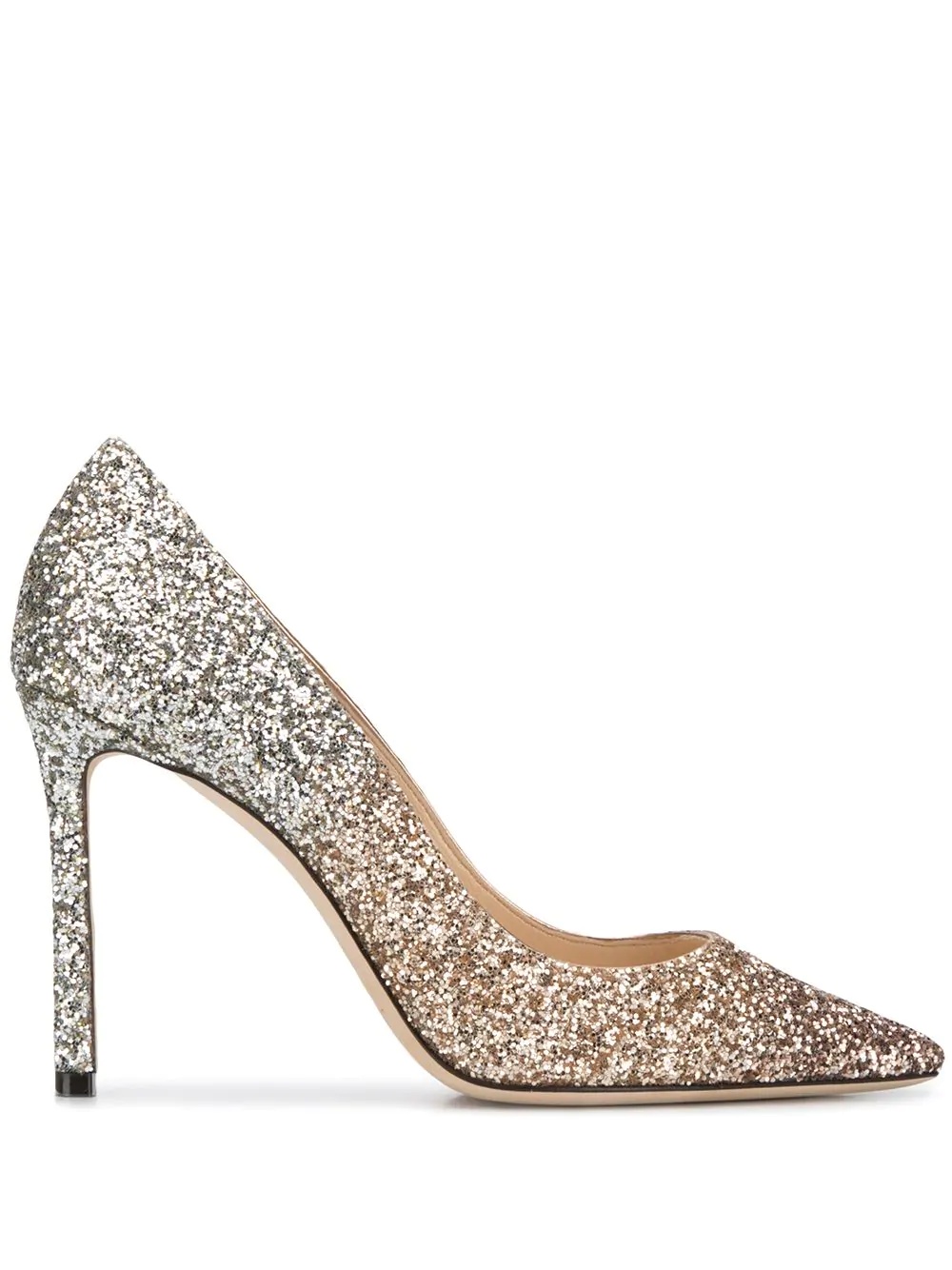 Romy 85mm glitter pumps - 1