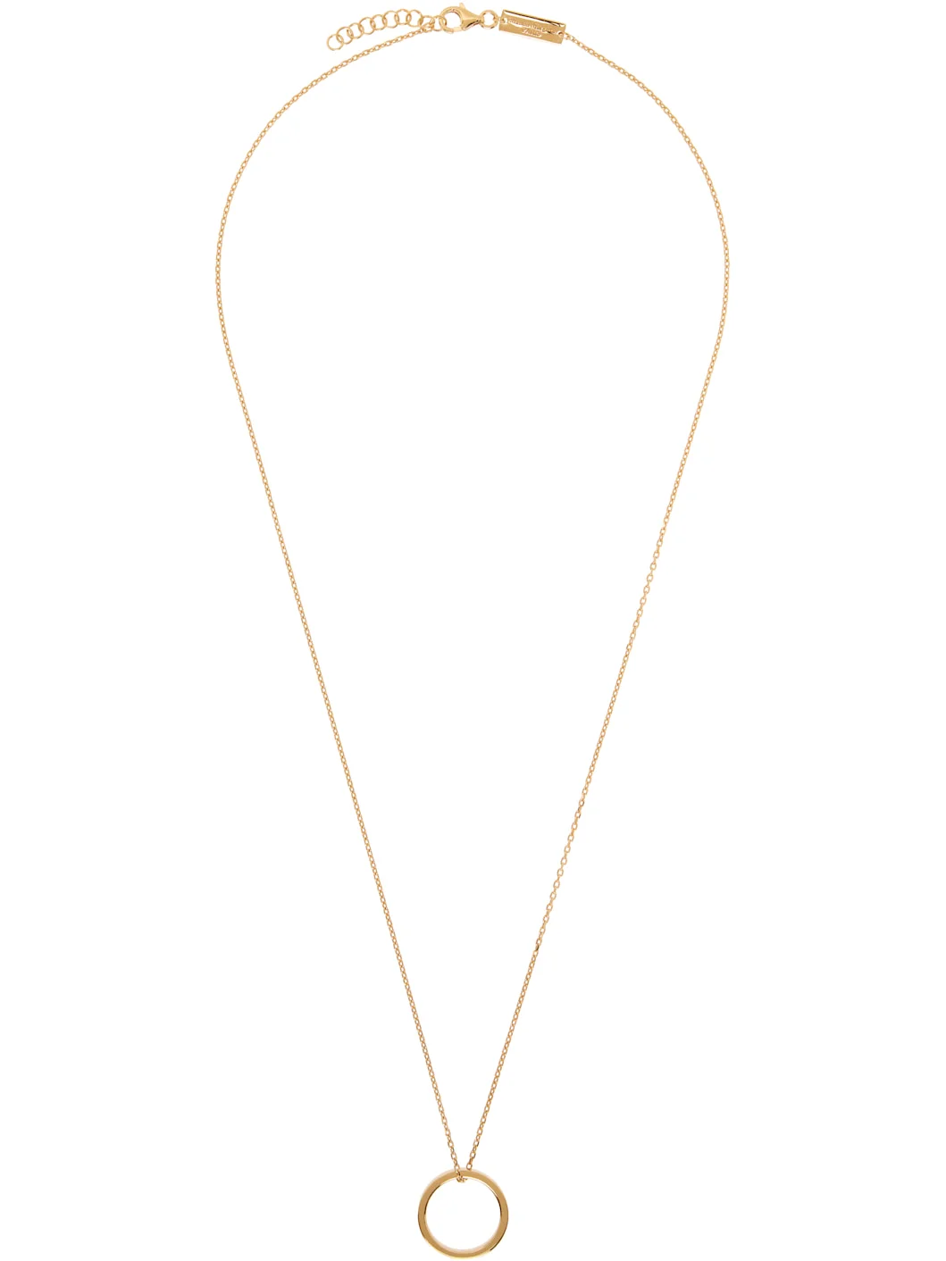 Logo Reference Ring Necklace - 1