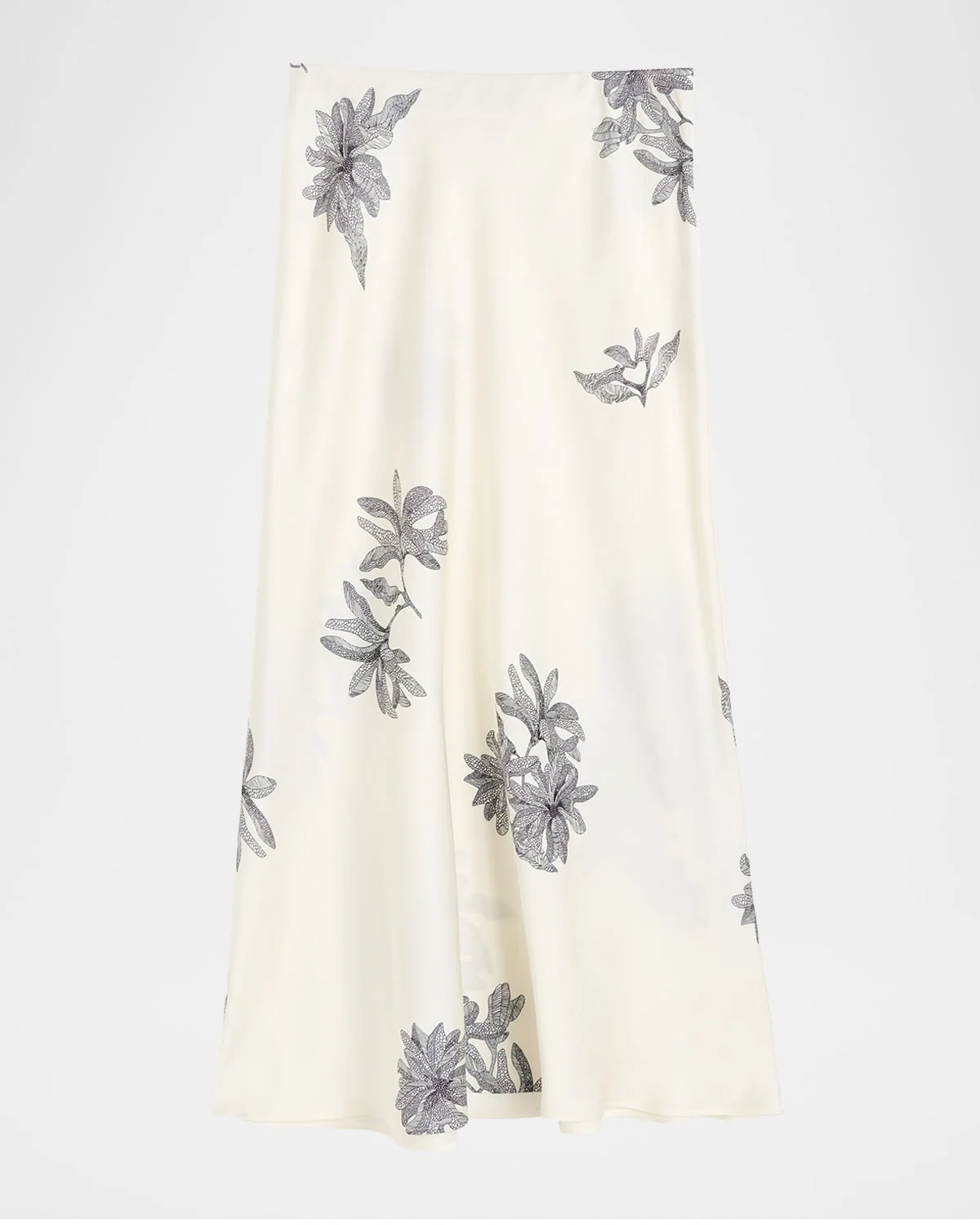 Boshan Floral Midi Skirt - 1