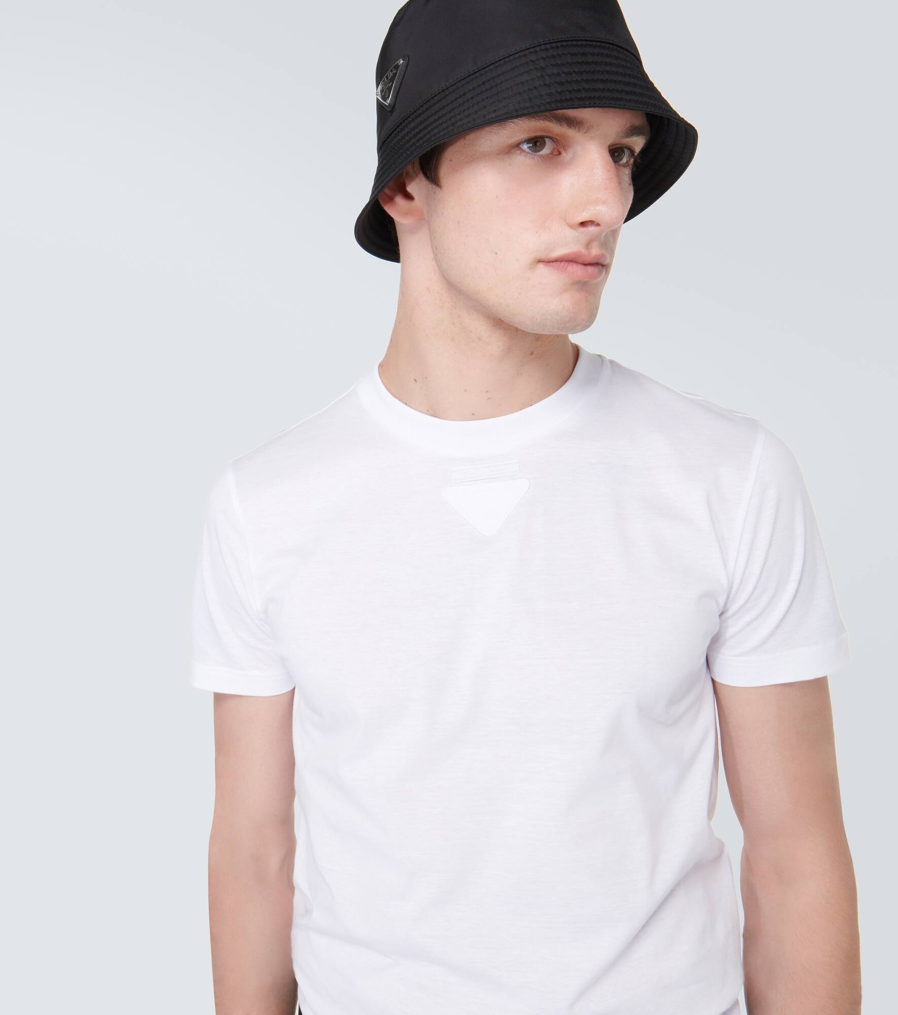 Embellished cotton T-shirt - 5