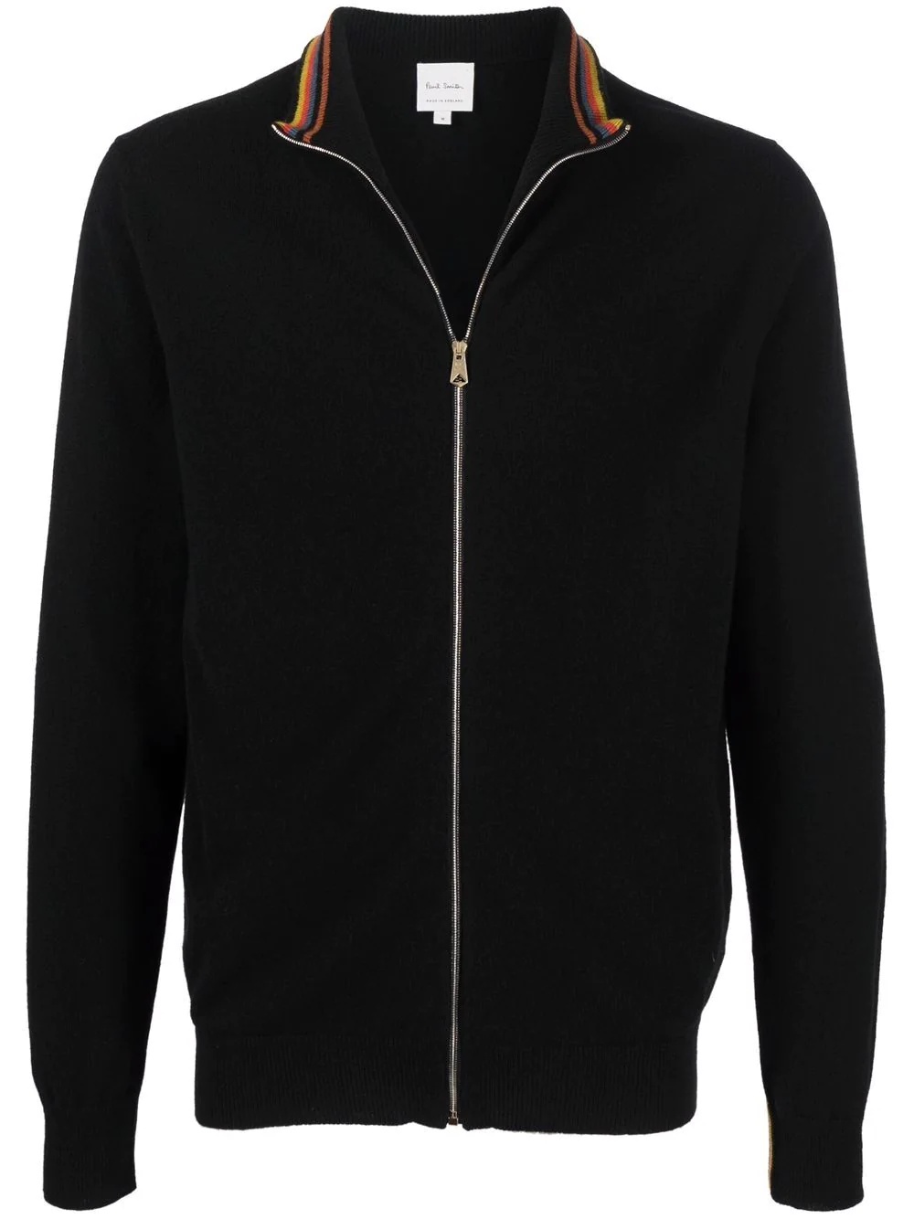 zip-up cashmere cardigan - 1