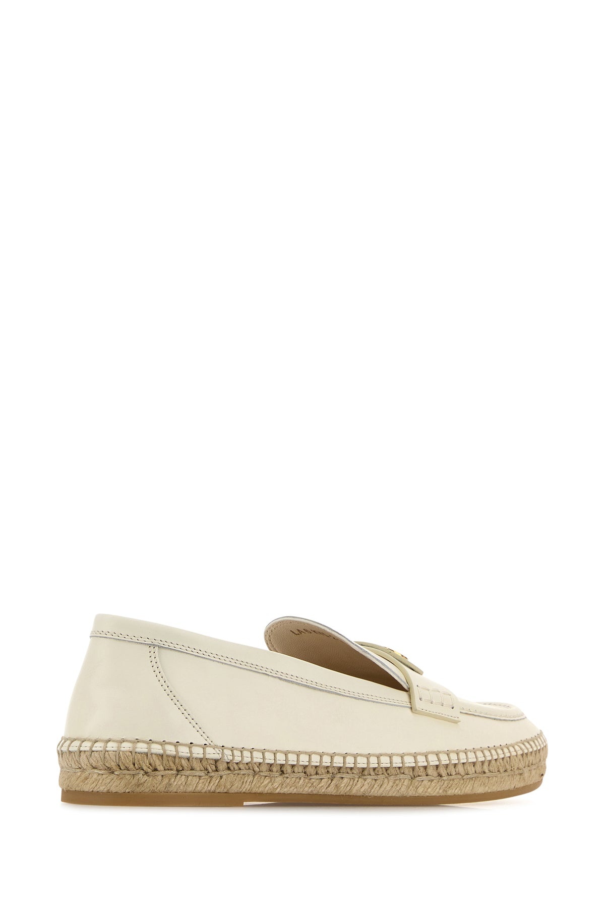 White leather VLogo Signature espadrilles - 3