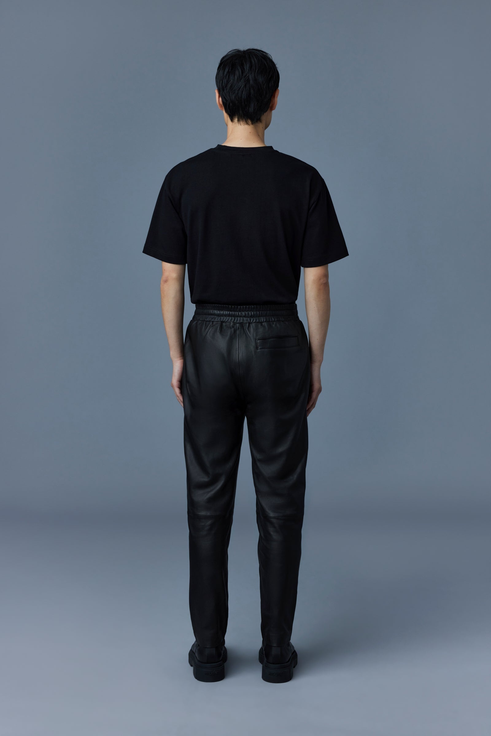JAMIL (R)Leather pants for men - 4