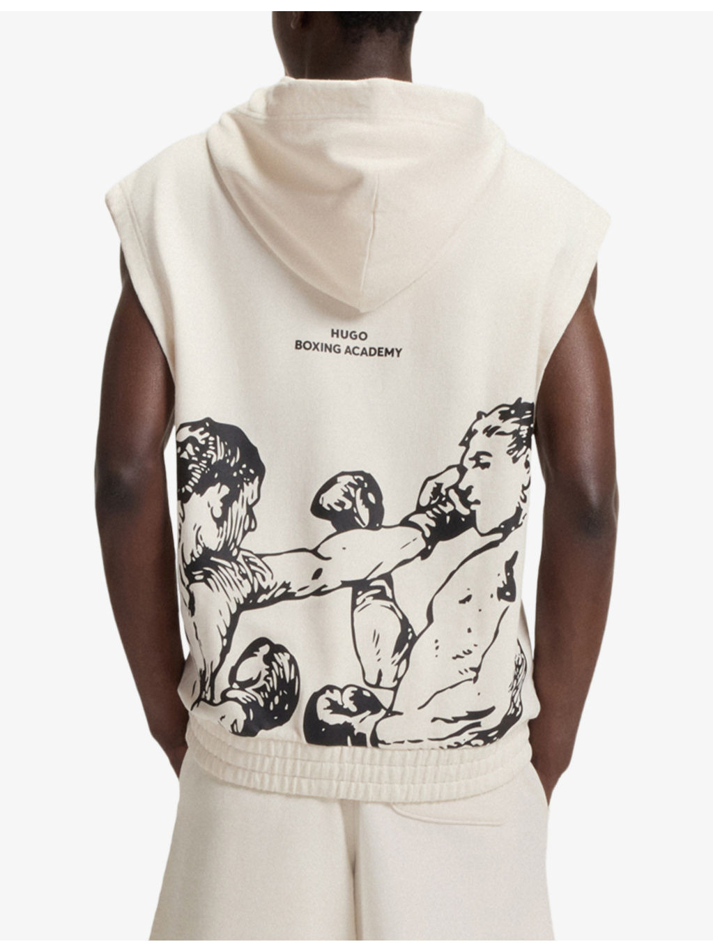 Logo-Print Relaxed-Fit Sleeveless Sweatshirt - 5