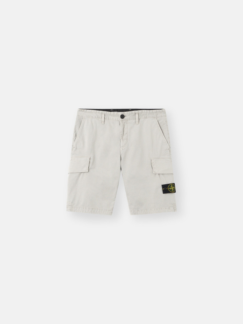 L100018 ORGANIC COTTON STRETCH BROKEN TWILL 'OLD' EFFECT 1