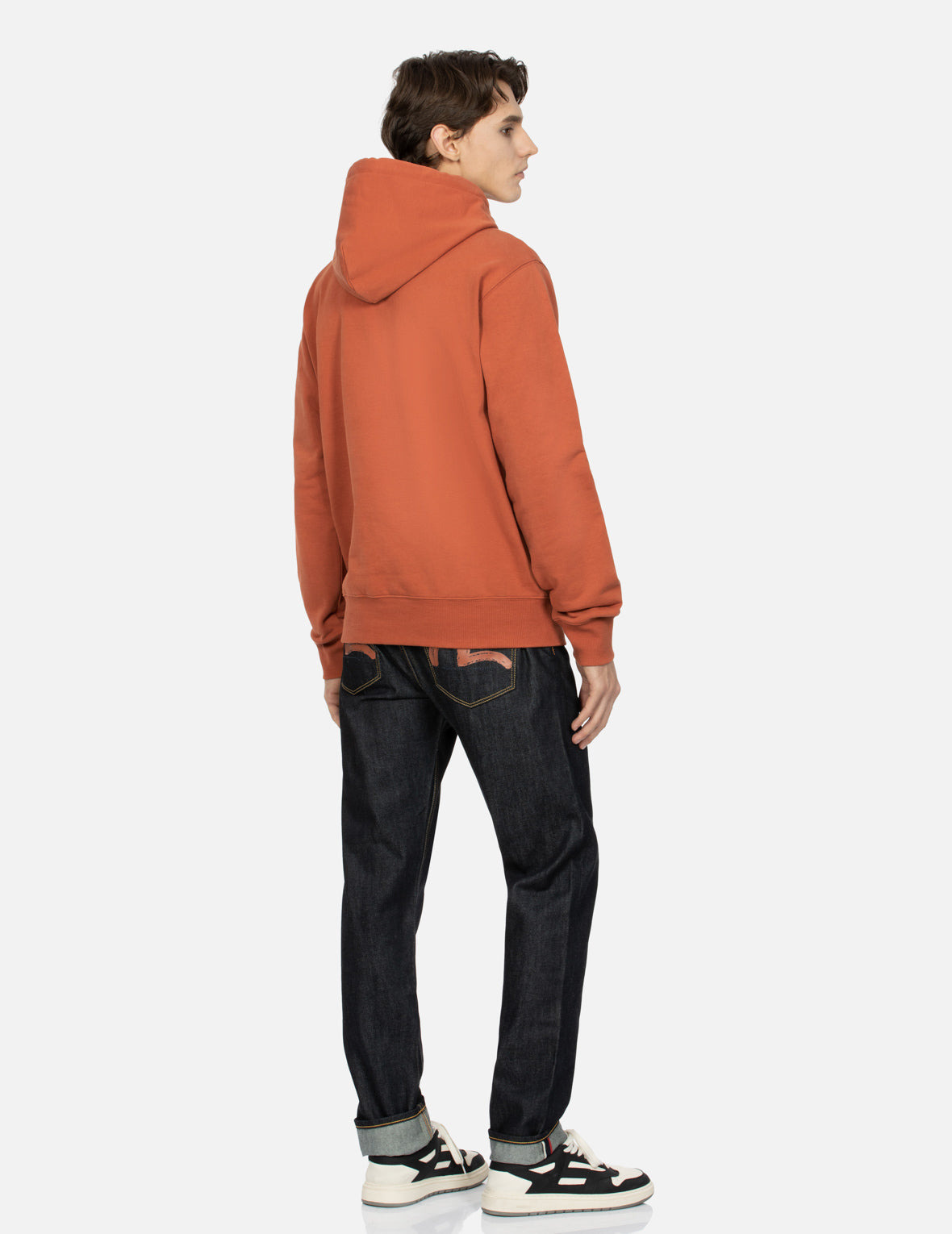 SEAGULL PRINT HOODED SWEATSHIRT - 4