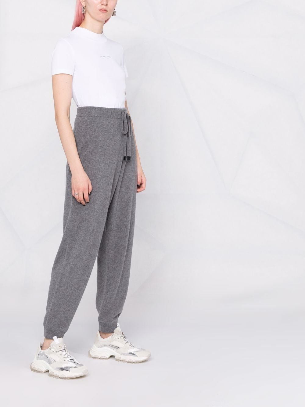 logo patch track pants - 4