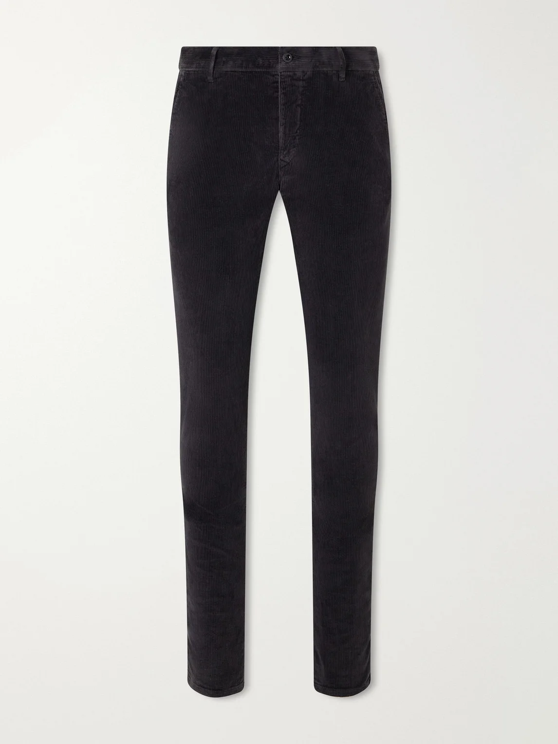 Incotex Straight-Leg Cotton-Blend Corduroy Trousers - 1